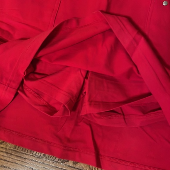 Style & Co cotton stretch skorts pockets casual RED NWOT size Small relaxed - Picture 6 of 10